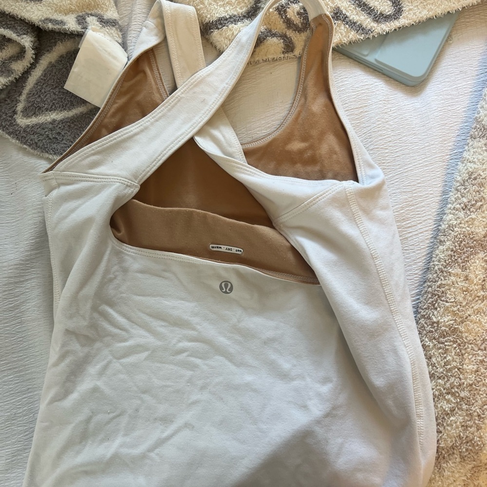 lululemon athletica cross back tank top